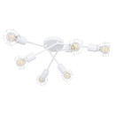 Globo 54802W-6 Deckeneinbauleuchte Xara 6x40W | E14 - weiß