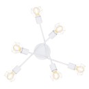 Globo 54802W-6 Deckeneinbauleuchte Xara 6x40W | E14 - weiß