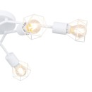 Globo 54802W-6 Deckeneinbauleuchte Xara 6x40W | E14 - weiß
