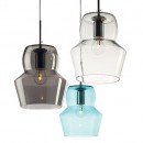 Ideal Lux 088938 Pendelleuchte Zeno Big Grigio 1x60W | E27 - rauch