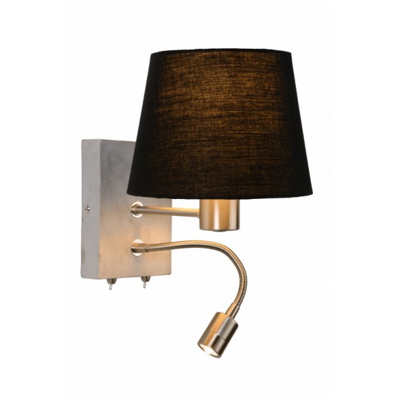 Lucide LED Wandleuchte Lampe Poss 1x60W E27/1x3W LED - Leselampe