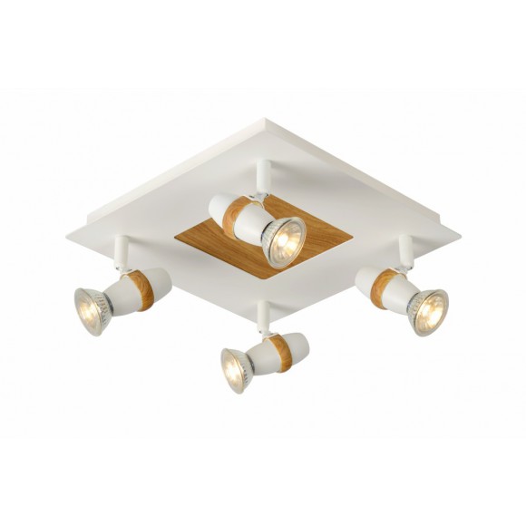 LED Decken- und Spotleuchte Lucide Jeo 4x5W GU10 - elegant