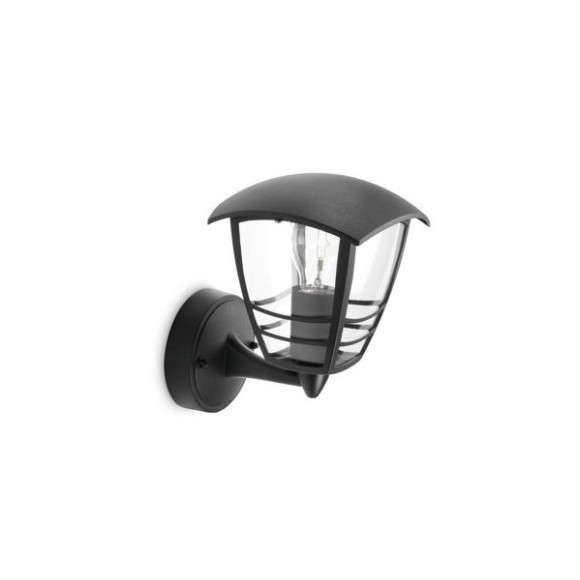 Philips 15380/30/16 Außenwandleuchte 1x60W Creek | E27 | IP44