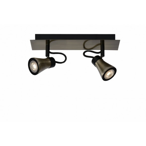 Lucide 17992/10/03 LED Decken- und Spotleuchte Bolo 2x5W | GU10 | 3000K