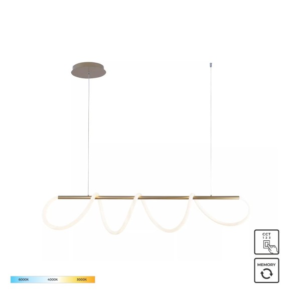 Zuma Line 003064-026625 LED Pendelleuchte BALBO integrierte LED-Quelle