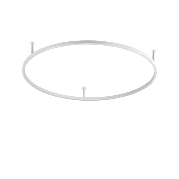 Ideal lux I341972 LED Deckenleuchte ORACLE SLIM | 53W integrierte LED-Quelle | 2700K