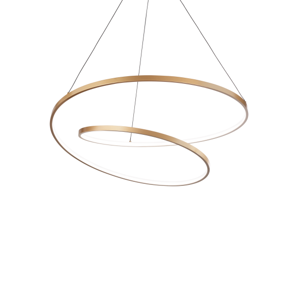 Ideal lux I342429 LED Pendelleuchte OZ | 52W integrierte LED-Quelle | 2700K