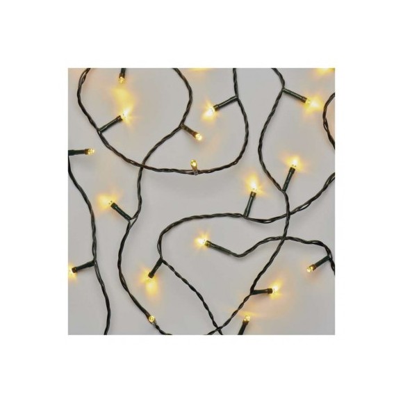 Emos D4AW05 Weihnachtskette Classic 24m 240 LED | 6W | IP44 - Zeitschaltuhr, warmweiß, grün