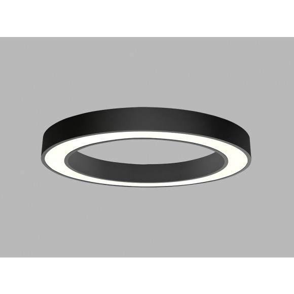 LED2 1270553D LED Deckenleuchte Saturn 60 1x50W | 3300lm | 3000K/4000K | CCT | IP20 - dimmbar schwarz