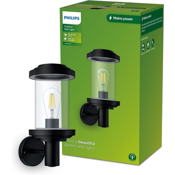 Philips 8720169266513 Außenwandleuchte Listra E27