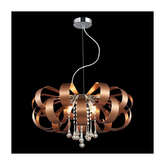 Luxera 91064408 Pendelleuchte Ribbon 6x33W|G9