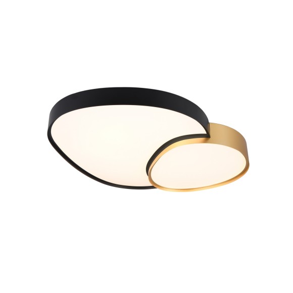 Trio T647519280 LED Deckenleuchte RISE | 45W integrierte LED-Quelle | 5300lm | 2700-6500K