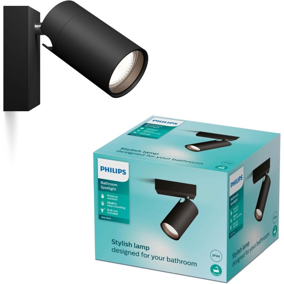 Philips 8720169298972 Wandleuchte Idris GU10