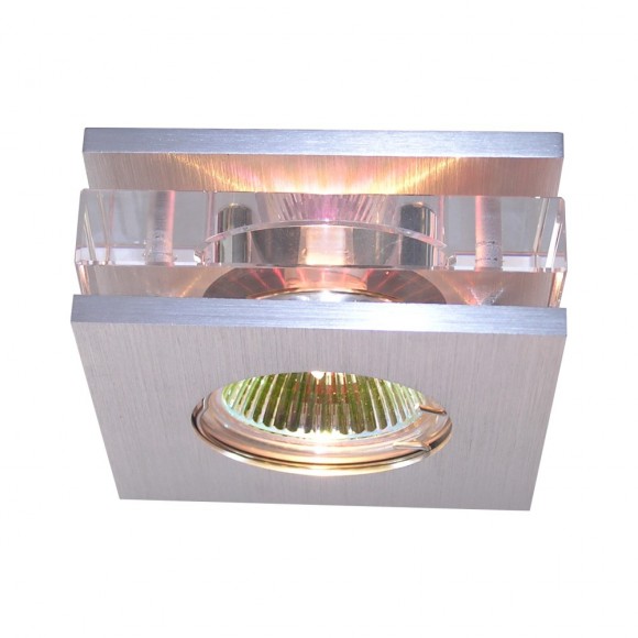 Emithor 71000 ELEGANT GLASS FIX Einbauleuchte 1xGU10 / 50W, Kristall / Chrom