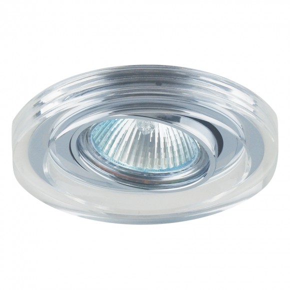Emithor 71036 ELEGANT GLASS MOVABLE Einbauleuchte GU10 / 50W Kristall K9 / chrom