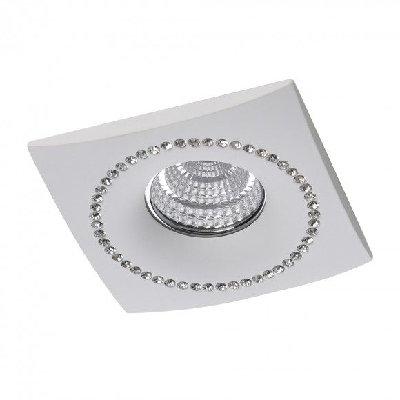 Emithor 71091 Kristall FIX Einbauleuchte GU10/50W, weiß