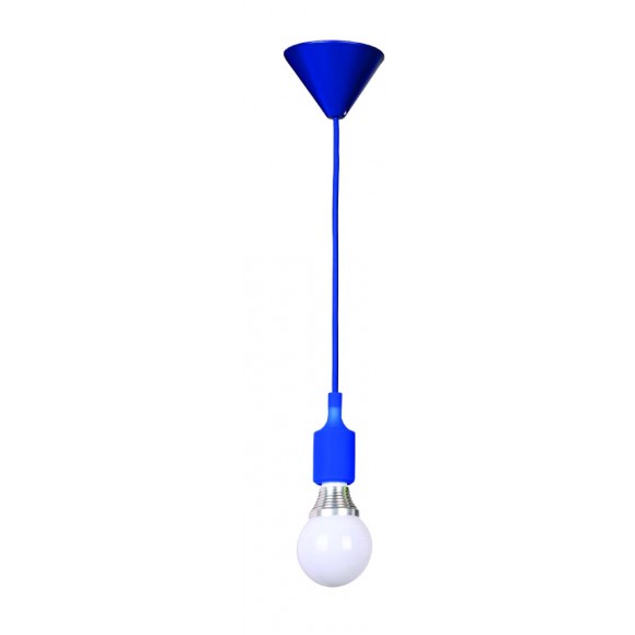 LEDKO 00378 Lampenaufhängung 1x40W | E27 - blau
