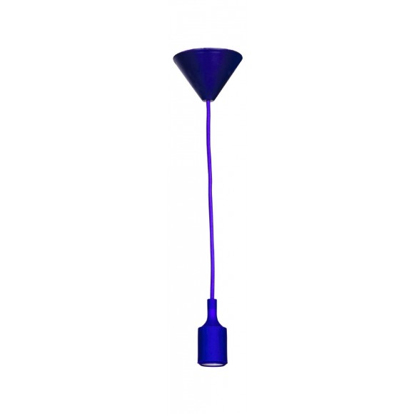 LEDKO 00383 Lampenaufhängung 1x40W | E27 - blau