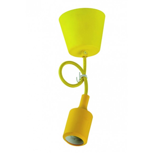 LEDKO 00387 Pendelleuchte 1x40W | E27 - gelb