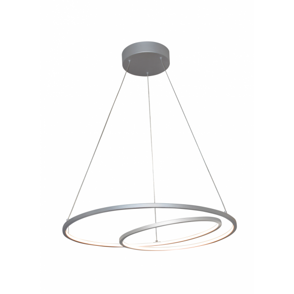 LEDKO 00448 LED Hängeleuchte Deckenleuchte Ledko 51W - Aluminium
