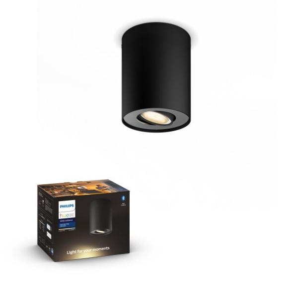 Philips Hue 8720169319998 LED Spot-Deckenleuchte Pillar | 4,2W GU10 | 400lm | 2200-6500K