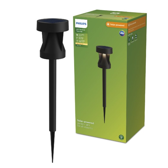 Philips 8720169386877 LED solar Erdspießleuchte Avery | 1,8W integrierte LED-Quelle