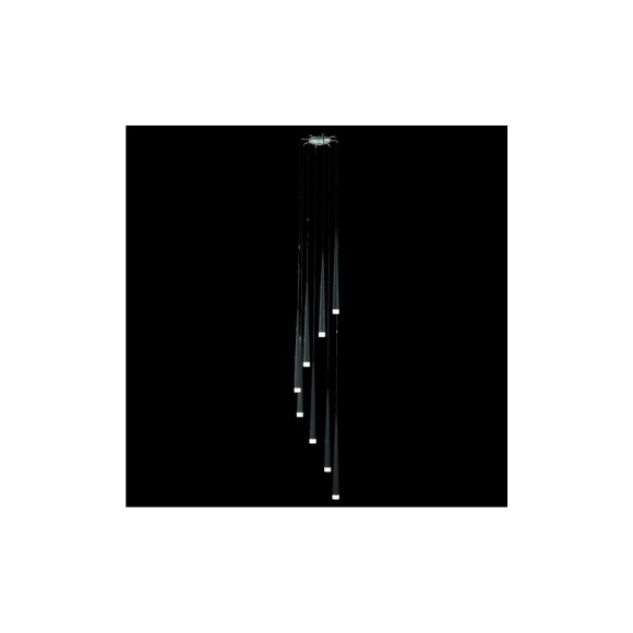 Luxera 48005 Pendelleuchte Ebony 8x40W | G9