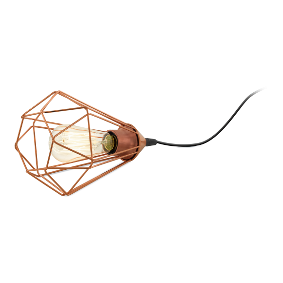 Eglo VINTAGE 94197 Tischlampe TARBES Kupfer E27 1x60W