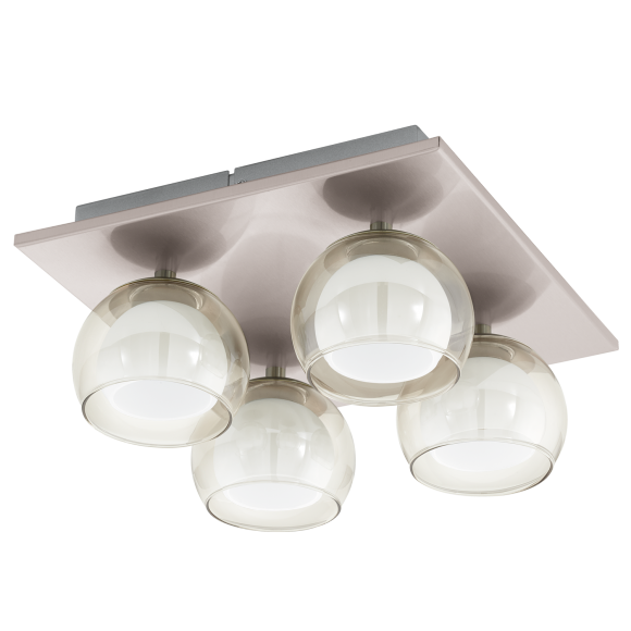 Eglo 94317 ASCOLESE Deckenleuchte LED 4X3,3W = 1360lm 4000K