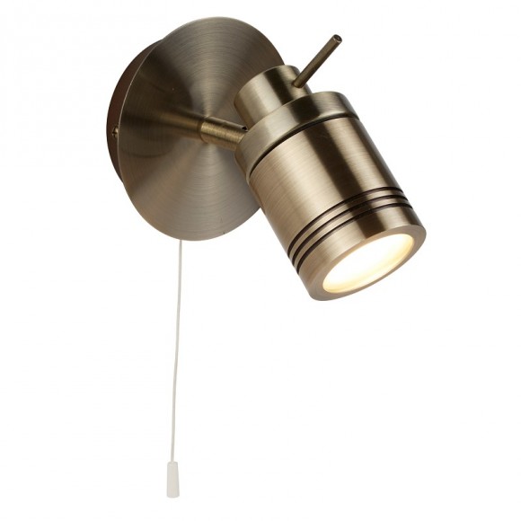 Searchlight 6601AB SAMSON Wandleuchte GU10 1x4W 350 lm IP44