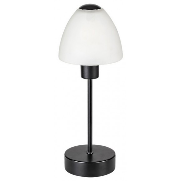 Rabalux 2296 Tischleuchte Lydia 1x40W | E14 - dimmbar, Berührungsschalter, schwarz