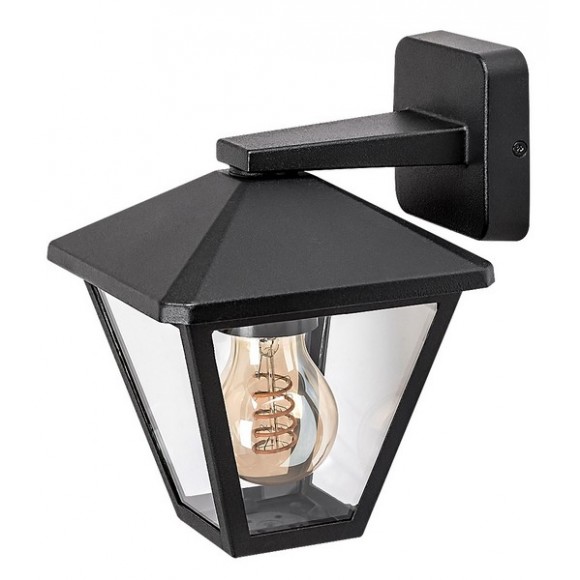 Rabalux 7147 Außenwandleuchte Paravento 1x40W | E27 | IP44 - schwarz