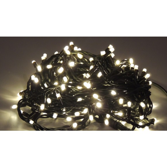 Philips LED Weihnachtslichterkette mit Schaltuhr, kaltweiß, batteriebetrieben 32001 Länge 5 m, IP20 - Innenbereich