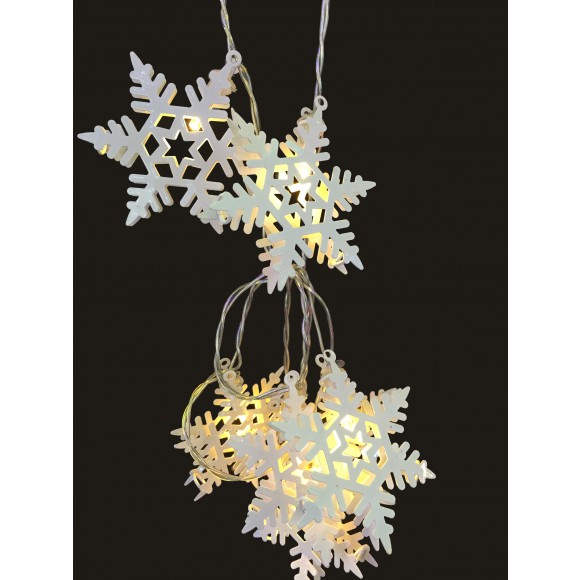 Philips LED Weihnachtslichterkette FLAKES LED 20 LED Länge 3 m, IP20 - Innenbereich