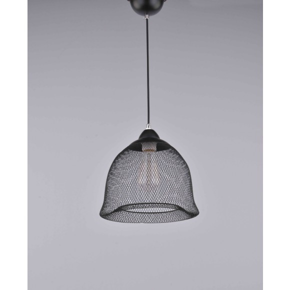 LEDKO Deckenleuchte 60W E27, Netz, schwarz