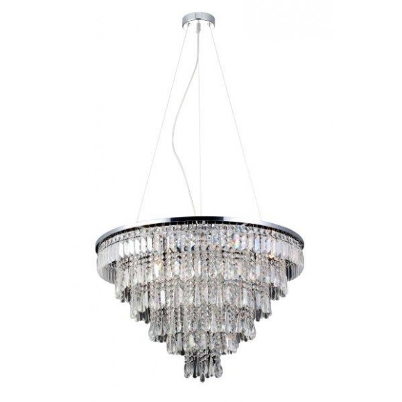 Azzardo AZ2926 Deckenleuchte Kalabria 12x40W XL | G9 | IP20 - transparentglas