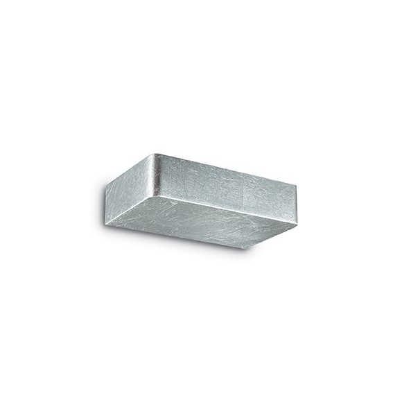 Ideal Lux Wandleuchte BRICK AP2 Argento 2x40W G9 - sříbrná