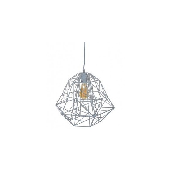 LEDKO 00377 Pendelleuchte 1x40W | E27 - weiß