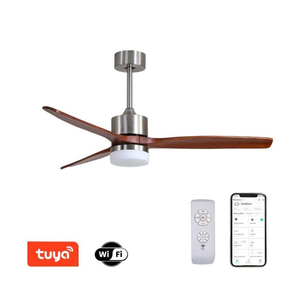 Immax NEO LITE 07165-S LED Ventilator mit Licht ELEGANTE | 18W integrierte LED-Quelle | 1500lm | 3000-6000K