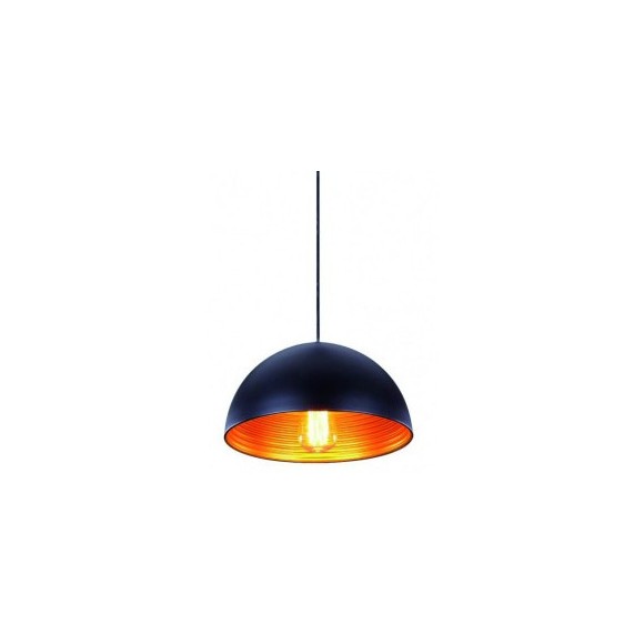 LEDKO 00361 Pendelleuchte 1x40W | E27 - schwarz
