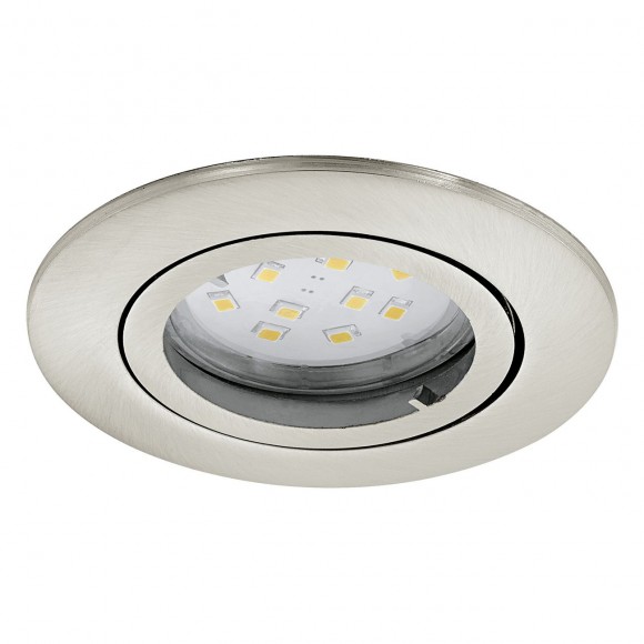 Eglo 31689 TEDO kippbare Spotleuchte chrom 3- Set LED GU10 3X5W