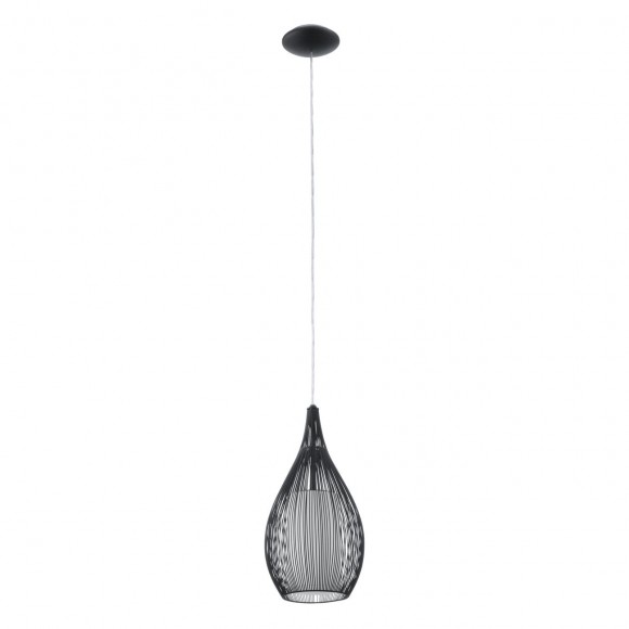 Eglo 92252 Deckenleuchte Razoni 1x60W | E27 - schwarz