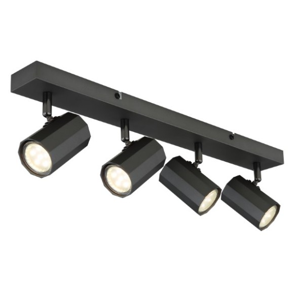 Globo 57918-4 Spot-Deckenleuchte JAMES GU10