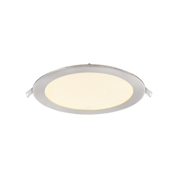 Globo 12373N LED Decken- und Spotleuchte Alid 1x18W | 1200L | 3000K - Nickel, matt, opal