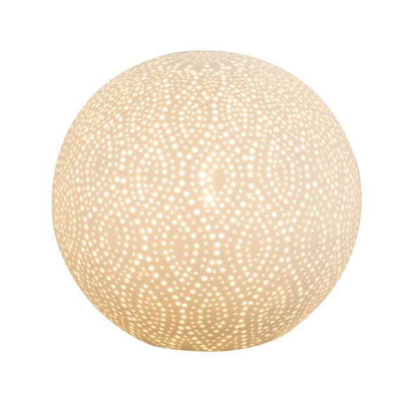 Globo 22801 Tischlampe Askja 1x25W | E14 - weiß