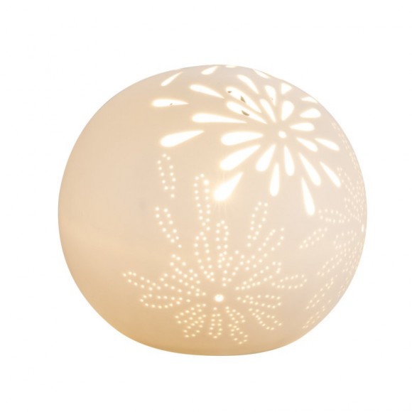 Globo 22803T1 Tischleuchte Subara 1x25W | E14 - weiß