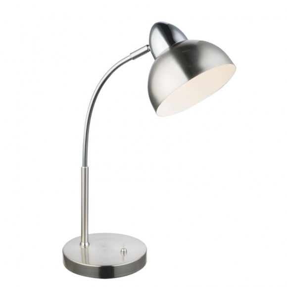 Globo 24703N Tischleuchte Anita 1x25W | E14 - Schalter auf dem Körper, matt Nickel