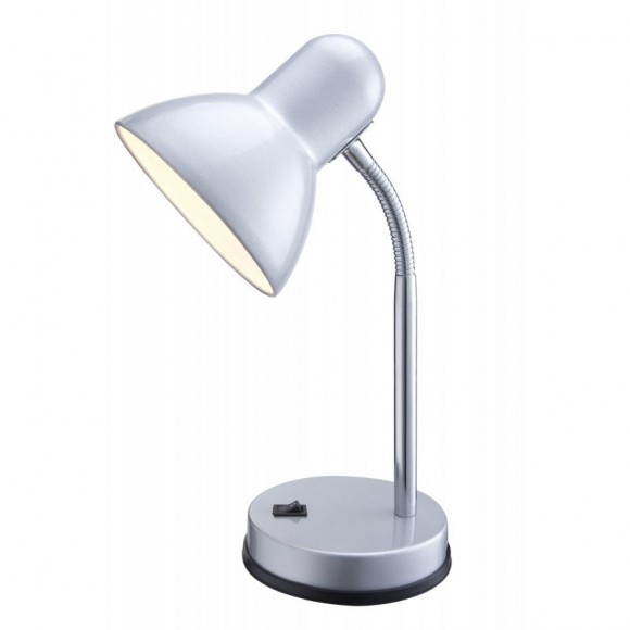 Globo 2487 Tischleuchte Basic 1x40W | E27 - silber