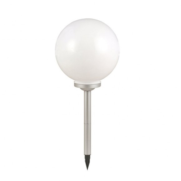 Globo 3378 LED Solar-Gartenlampe Solar-4x0,06W | IP44 - Erdspieß, silber, weiß
