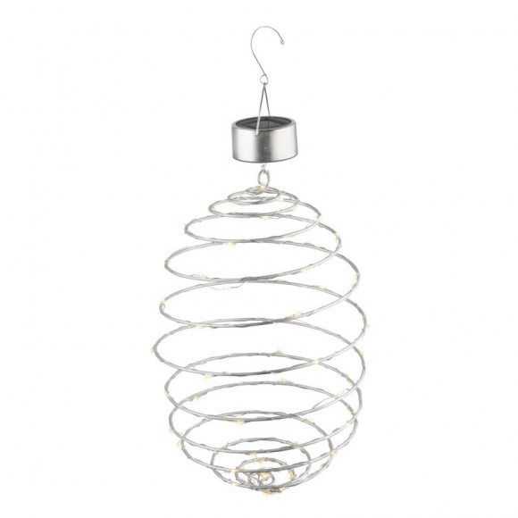 Globo 34901H Solar-LED Außenleuchte Solar 58x0,06W | 1160lm | 3500K | IP44 - silber